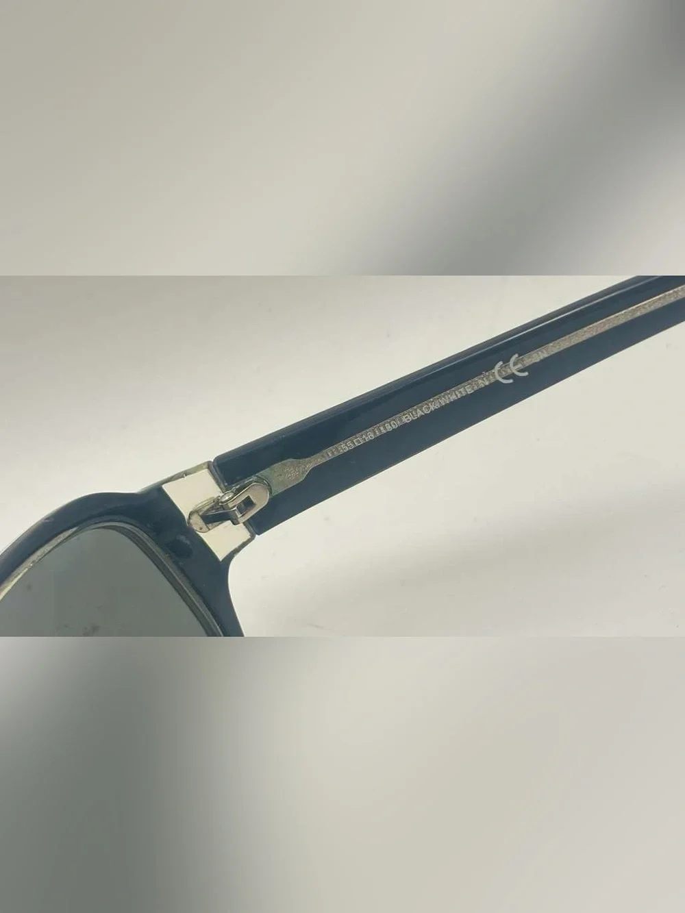 SG814 Black Oval Sunglasses Frames Only